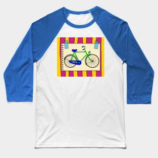 Retro Vintage Bicycle Biker Lover Baseball T-Shirt